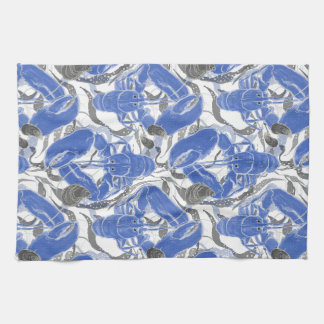 Linge De Cuisine Coastal Living Blue Lobsters