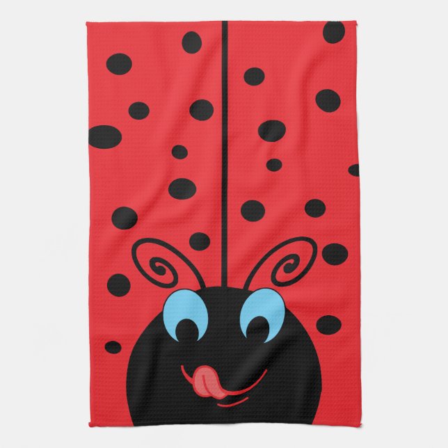 Linge De Cuisine Coccinelle (Vertical)