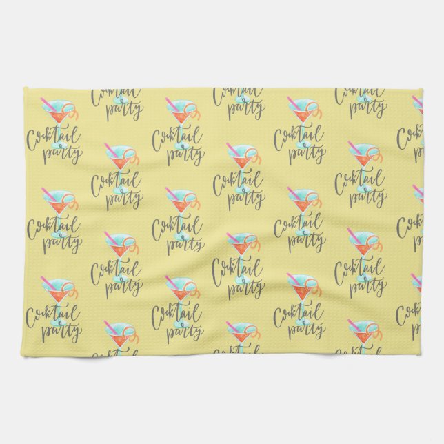 Linge De Cuisine Cocktail Kitchen Towel (Horizontal)