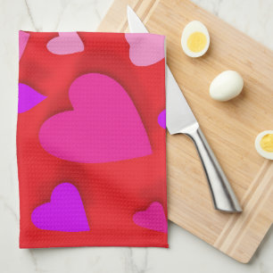 Linge De Cuisine Coeur de papier décoratif 5