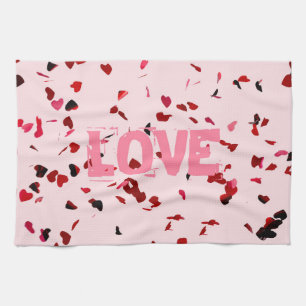 Linge De Cuisine Coeurs D'Amour