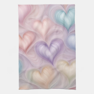 Linge De Cuisine Coeurs Gossamer