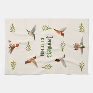 Linge De Cuisine Colibri roux