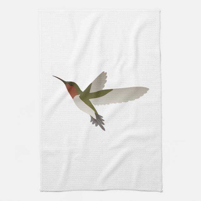Linge De Cuisine Colibri Ruby Throsé (Vertical)