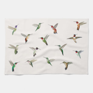 Linge De Cuisine Colibris d'Amérique du Nord