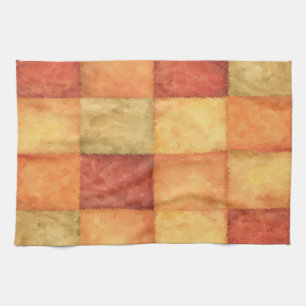 Linge De Cuisine Collage des couleurs M