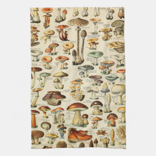Linge De Cuisine Collection de champignons 