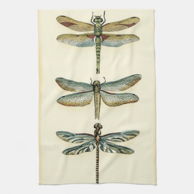 Linge De Cuisine Collection de libellules par Chariklia Zarris (Vertical)