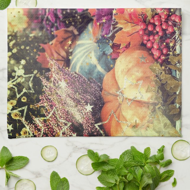 Linge De Cuisine Colorful harvest (Plié)