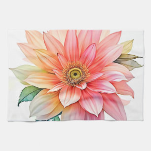 Linge De Cuisine Conception Abstraite de fleurs pétales douces