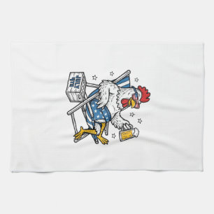 Linge De Cuisine Conception de chemise patriotique de bière de poul