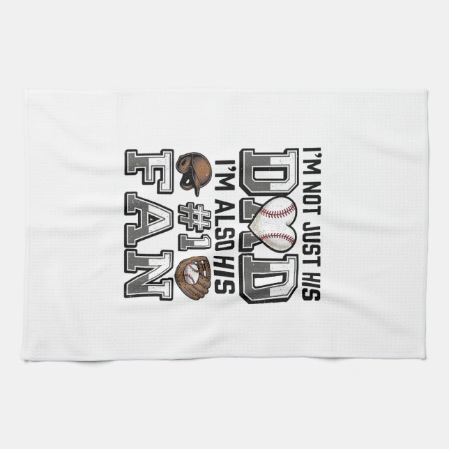 Linge De Cuisine Conception de chemise vintage pour fan numéro 1 de (Horizontal)