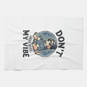 Linge De Cuisine Conception de T-Shirt Vector Vintage Vibe de Chien