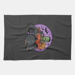 Linge De Cuisine Conception graphique de camion monstre Frankenstei