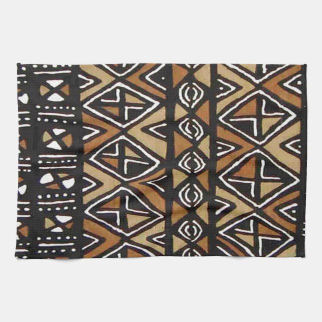 Linge De Cuisine Conception tribale africaine (Horizontal)