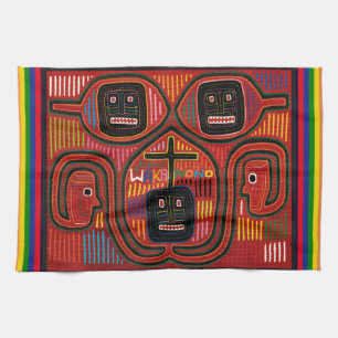 Linge De Cuisine Conception tribale de Cuna