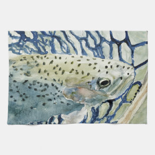 Linge De Cuisine Conceptions de pêche de crochet et de libération