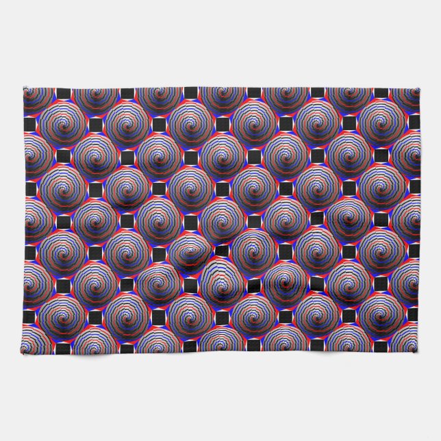 Linge De Cuisine Cône spirale par Kenneth Yoncich (Horizontal)