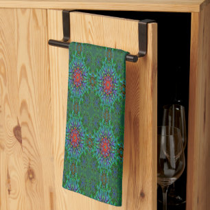 Linge De Cuisine Confianza texture textile mandala motif