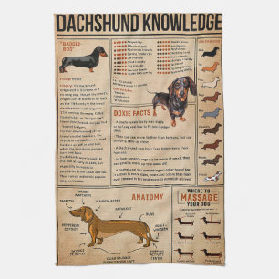 Linge De Cuisine Connaissance Dachshund Wiener Dog
