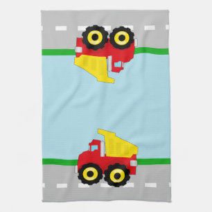 Linge De Cuisine Construction Dumptruck d'enfants
