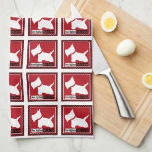 Linge De Cuisine Contrôleurs de Westie
