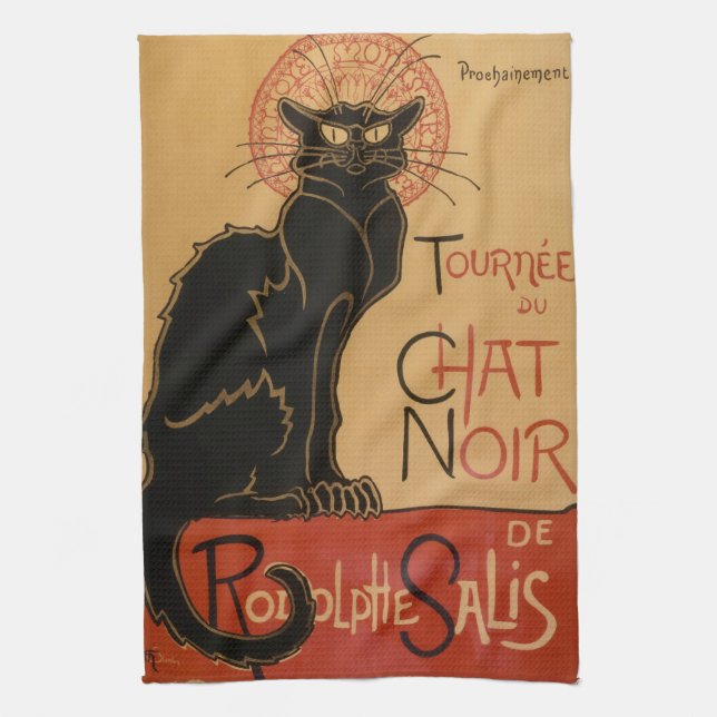Linge De Cuisine Conversation de le Noir - Steinlen (Vertical)