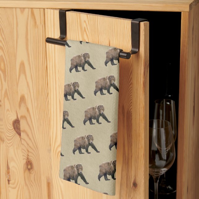 Linge De Cuisine Cook bear (Pliage en tiers)