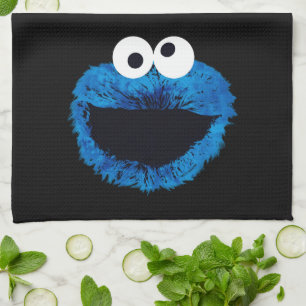 Linge De Cuisine Cookie Monster Tendance de l'aquarelle