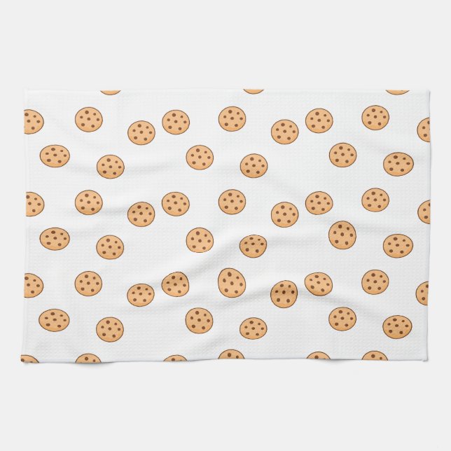 Linge De Cuisine cookies sur blanc (Horizontal)
