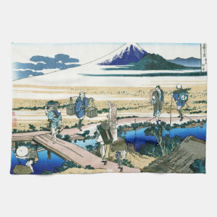Linge De Cuisine Cool oriental japonais Hokusai Fuji View paysage