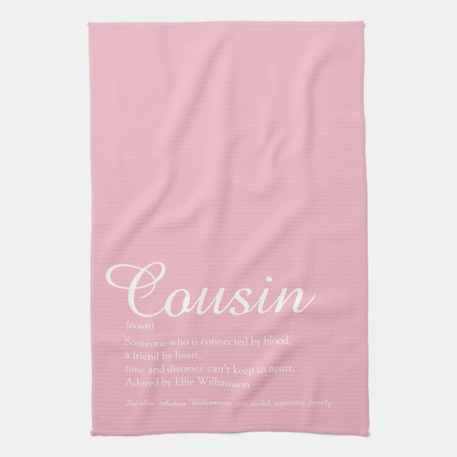 Linge De Cuisine Cool rose Favori meilleure définition jamais Cousi (Vertical)