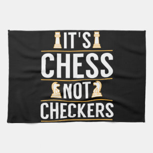 Linge De Cuisine cool ses échecs pas checkers chèques joueurs cadea