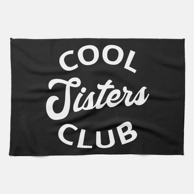 Linge De Cuisine Cool Sisters Club I (Horizontal)
