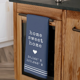 Linge De Cuisine Coordonnées de la maison sucrée personnalisée