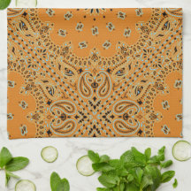 Copie occidentale Brown d'écharpe de Bandana de