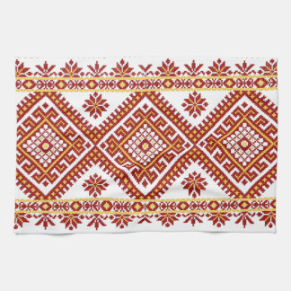 Linge De Cuisine Copie ukrainienne de broderie de coton de