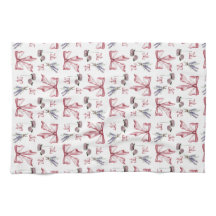 Coquette Bow et Floral Print - Rose doux