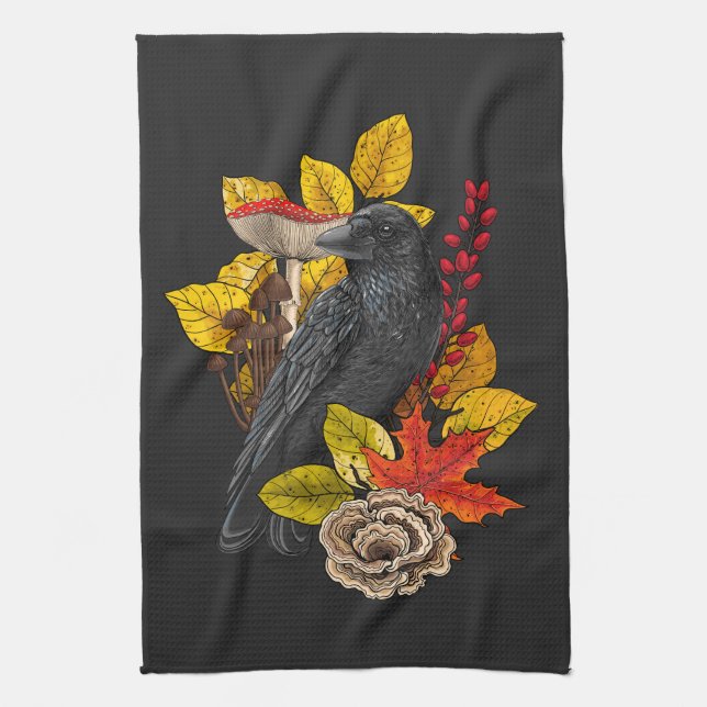 Linge De Cuisine Corbeau 2 (Vertical)