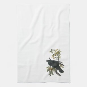Linge De Cuisine Corbeau commun par Audubon