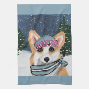 LINGE DE CUISINE CORGI    