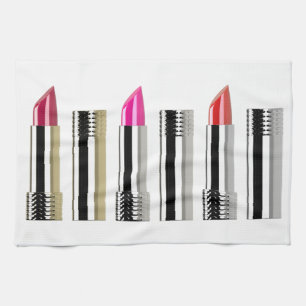 Linge De Cuisine Cosmétologie rouge chrome