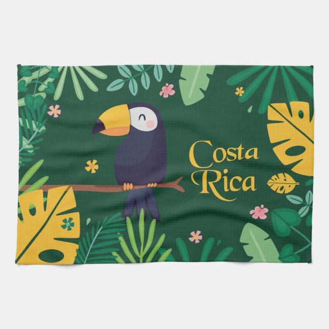 Linge De Cuisine Costa Rica Toucan (Horizontal)