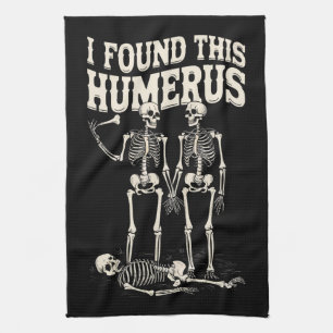Linge De Cuisine Costume de squelette d'Halloween J'ai trouvé drôle