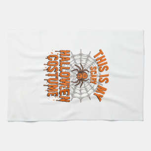 Linge De Cuisine Costume Halloween effrayant Toile d'araignée Desig