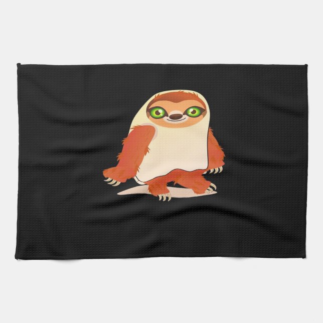 Linge De Cuisine Costumes d'Halloween paresse T-shirt surdimensionn (Horizontal)
