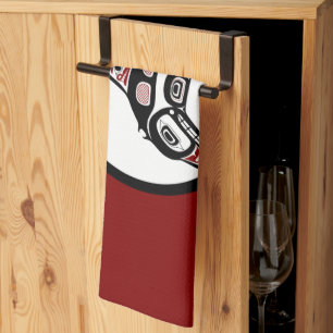 Linge De Cuisine Côte du Pacifique Nord-Ouest L'art haïda La balein