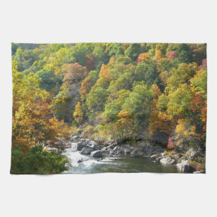 Linge De Cuisine Couleurs d'automne au parc d'État d'Ohiopyle