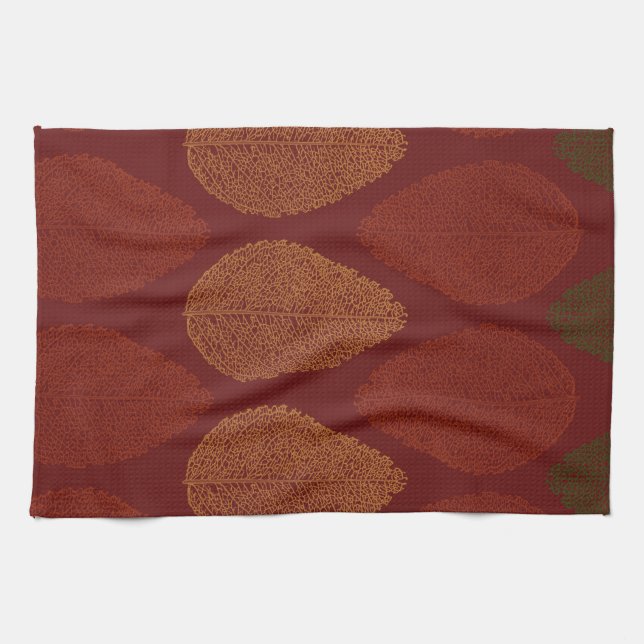 Linge De Cuisine Couleurs de chute rappelées (Horizontal)