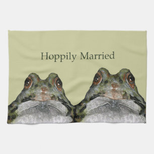 Linge De Cuisine Couples mignons de grenouille : Hoppily s'est
